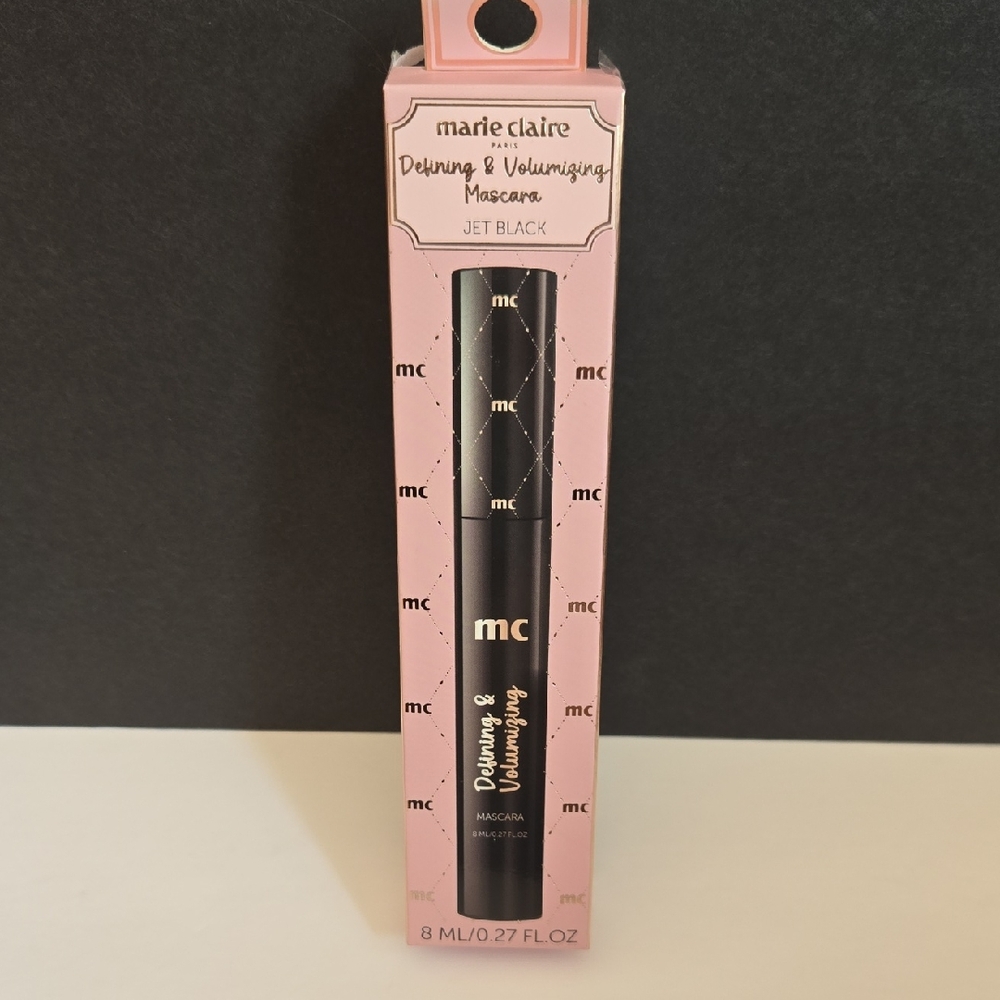 Marie Claire "Jet Black" Defining and Volumizing Mascara - NEW
